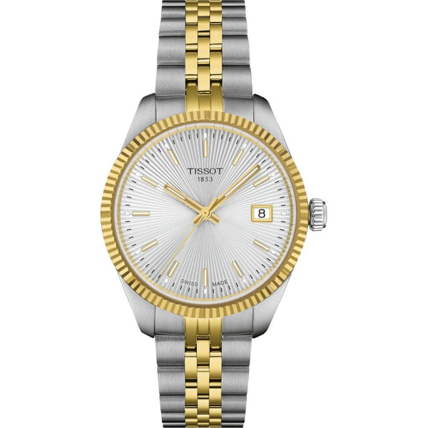 Tissot Ladies Ballade 34mm Two Tone Watch