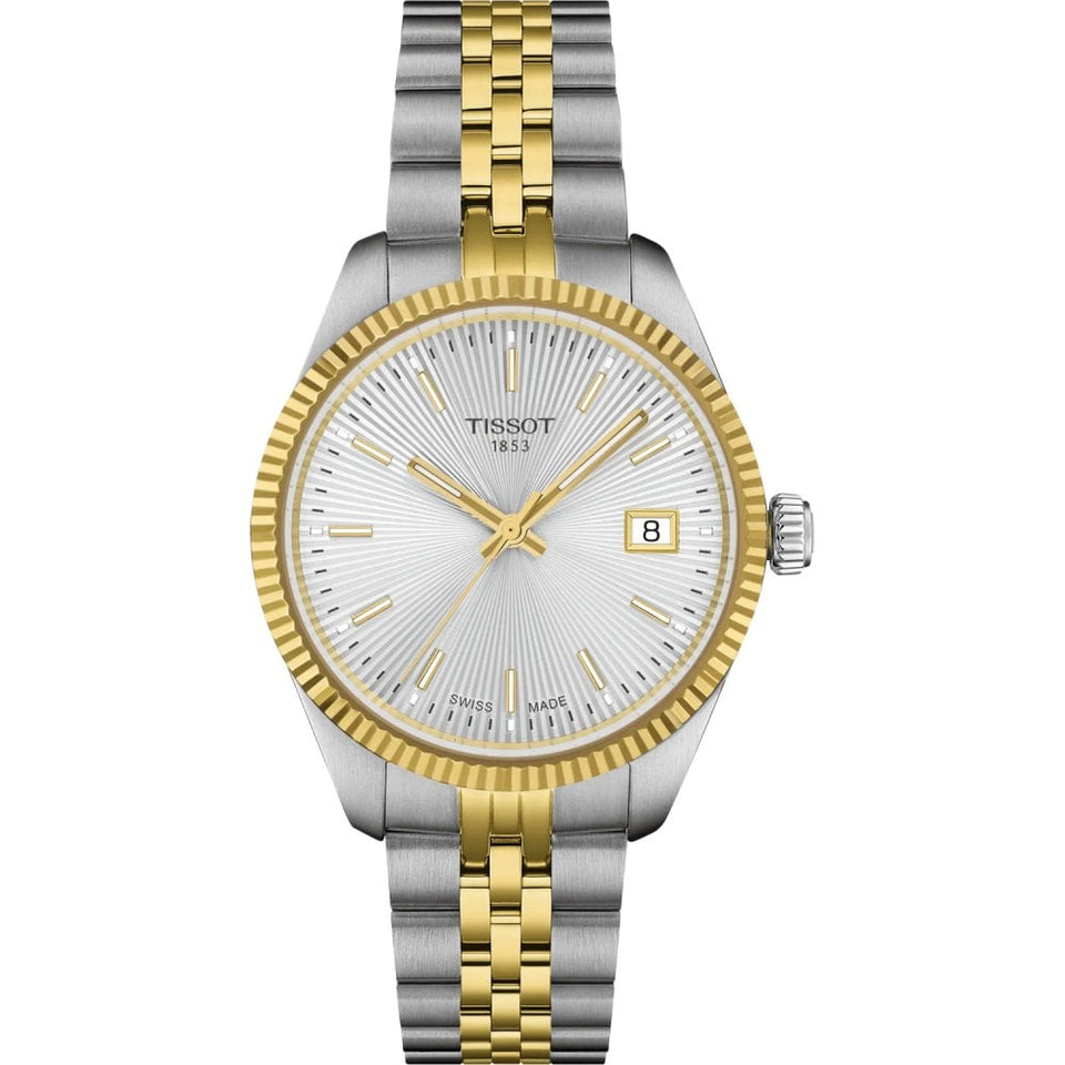 Tissot Ladies Ballade 34mm Two Tone Watch