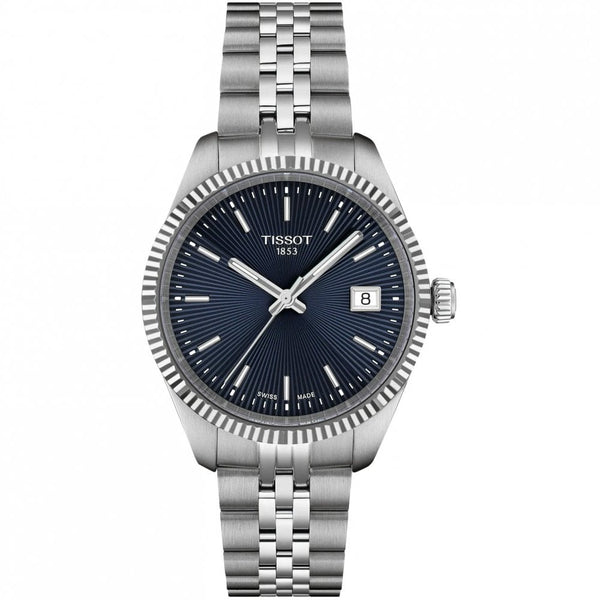 Tissot Ladies Ballade Navy Blue 34mm Watch