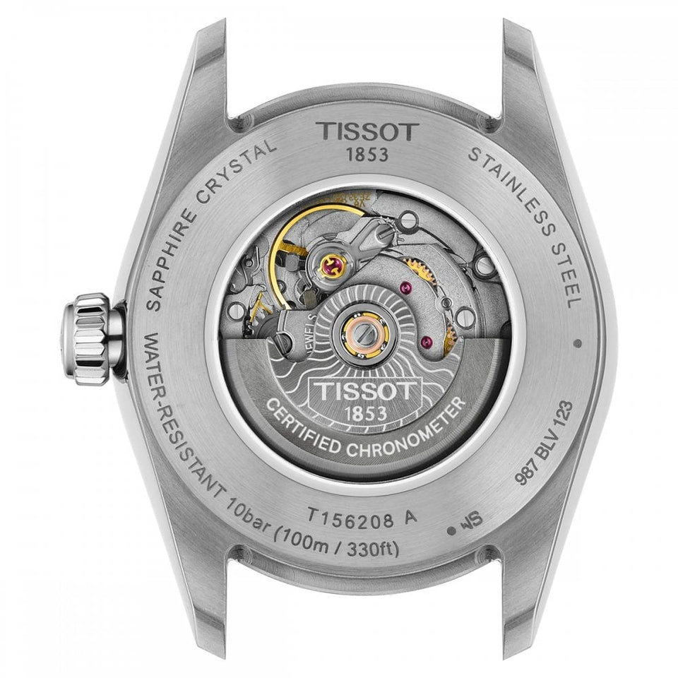 Tissot Ladies Ballade Powermatic 48 COSC 30mm Silver Dial Watch
