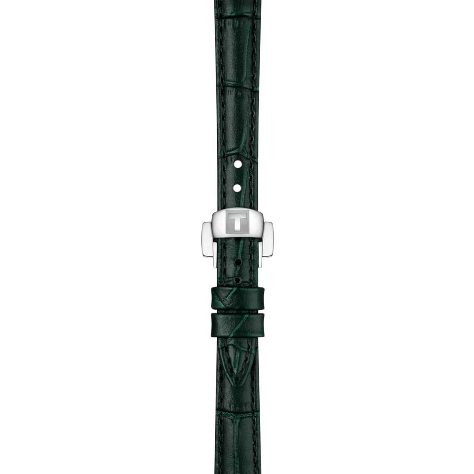 Tissot Ladies Bellissima Green Leather Quartz Watch