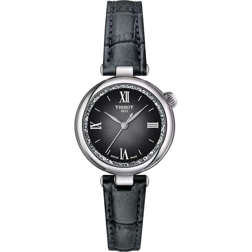 Tissot Ladies Desir 28mm Grey Strap Quartz Watch