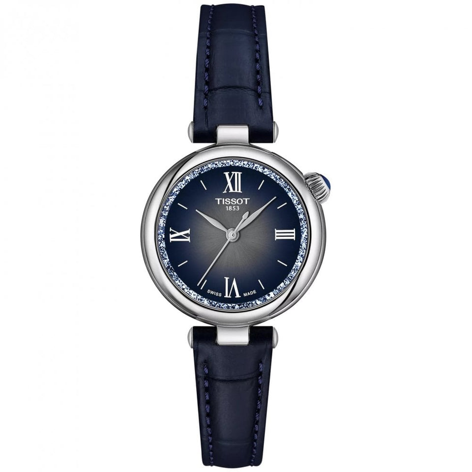Tissot Ladies Desir 28mm Navy Strap Quartz Watch