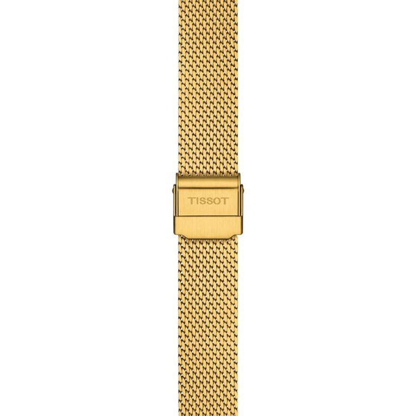 Tissot Ladies' Everytime Lady Mesh Watch | Gold Plated Dial