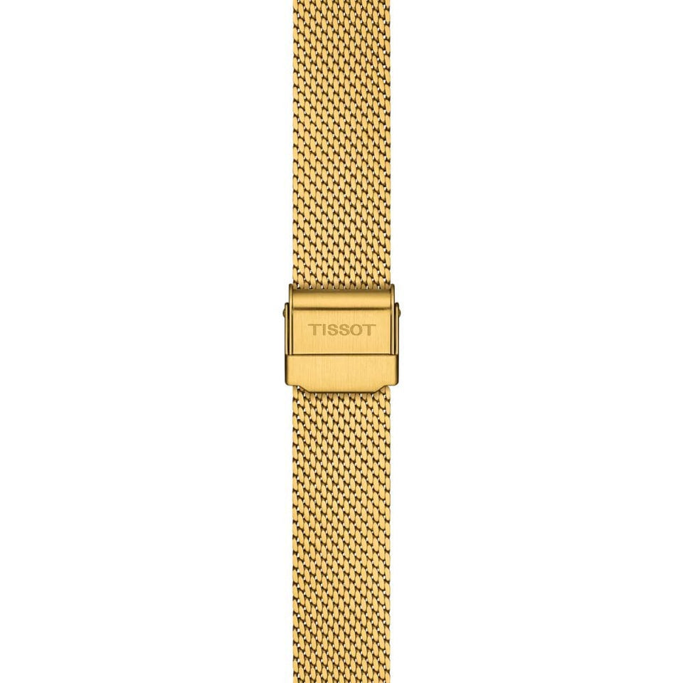 Tissot Ladies' Everytime Lady Mesh Watch | Gold Plated Dial