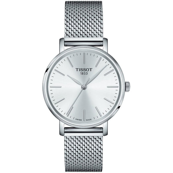 Tissot Ladies' Everytime Lady Mesh Watch | Silver Dial