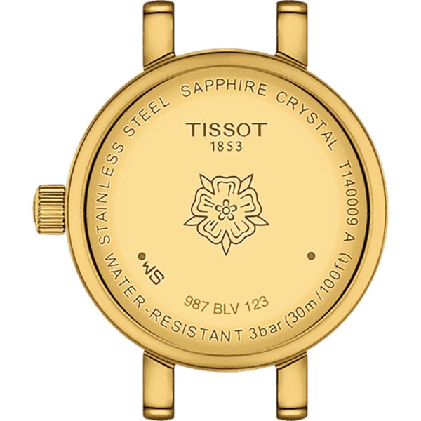 Tissot Ladies Gold Plated 20mm Diamond Set Lovely Round Watch