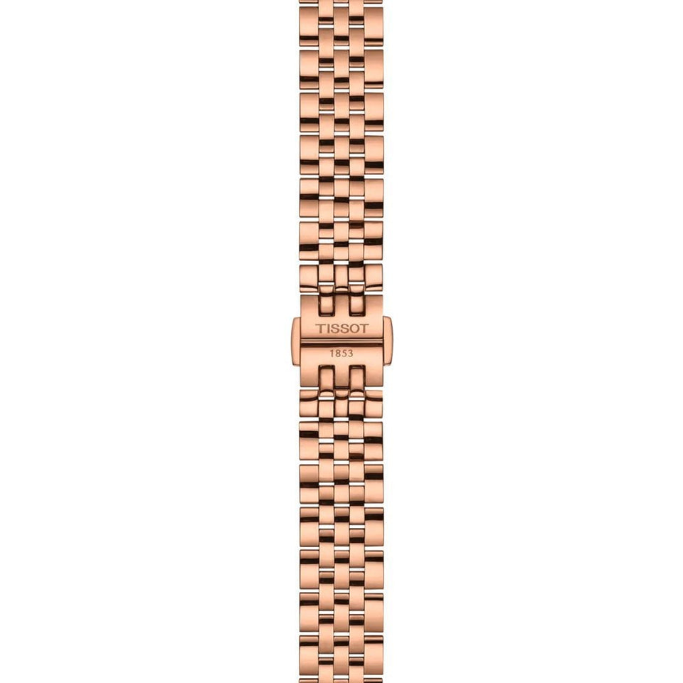 Tissot Ladies Le Locle 29mm Diamond Set Rose Gold Watch