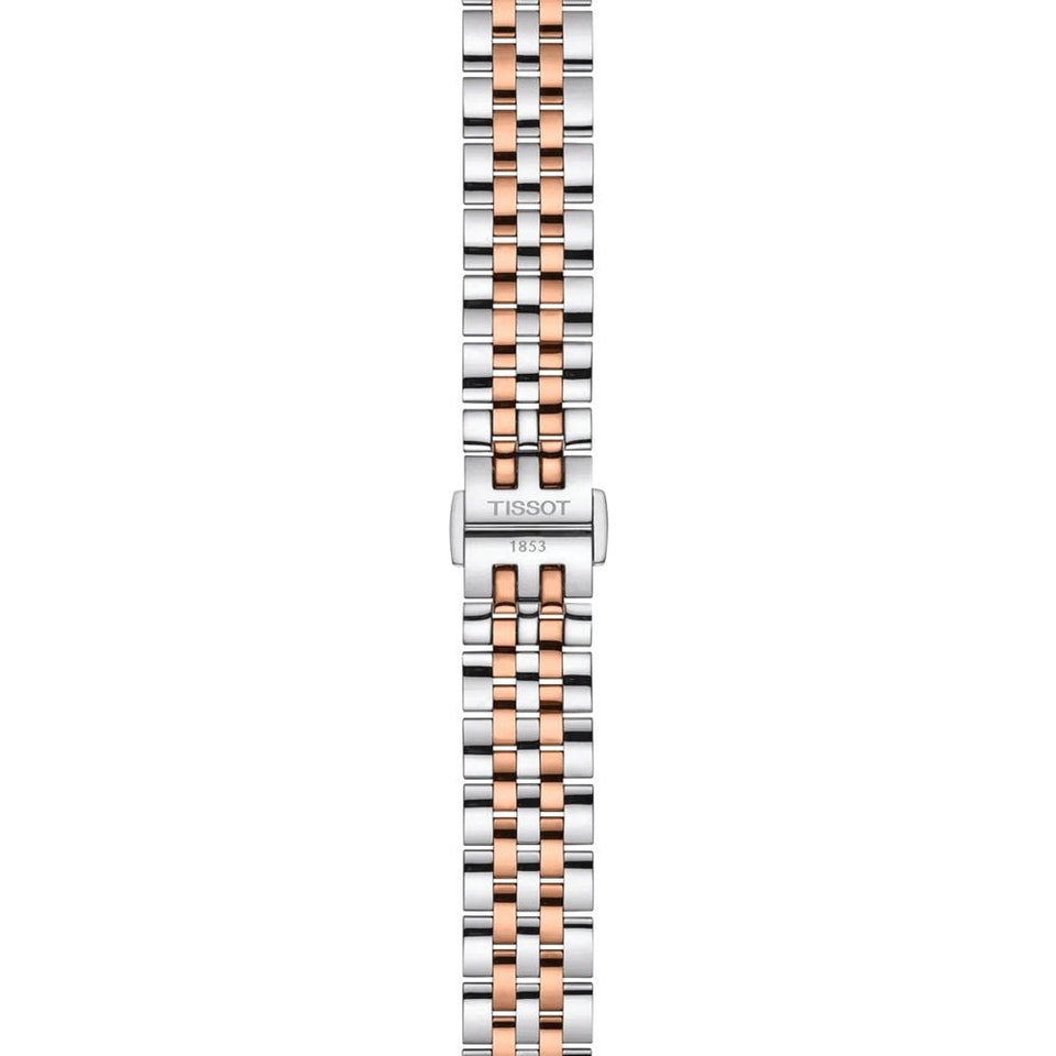 Tissot Ladies Le Locle Steel & Rose Diamond Set 29mm Watch