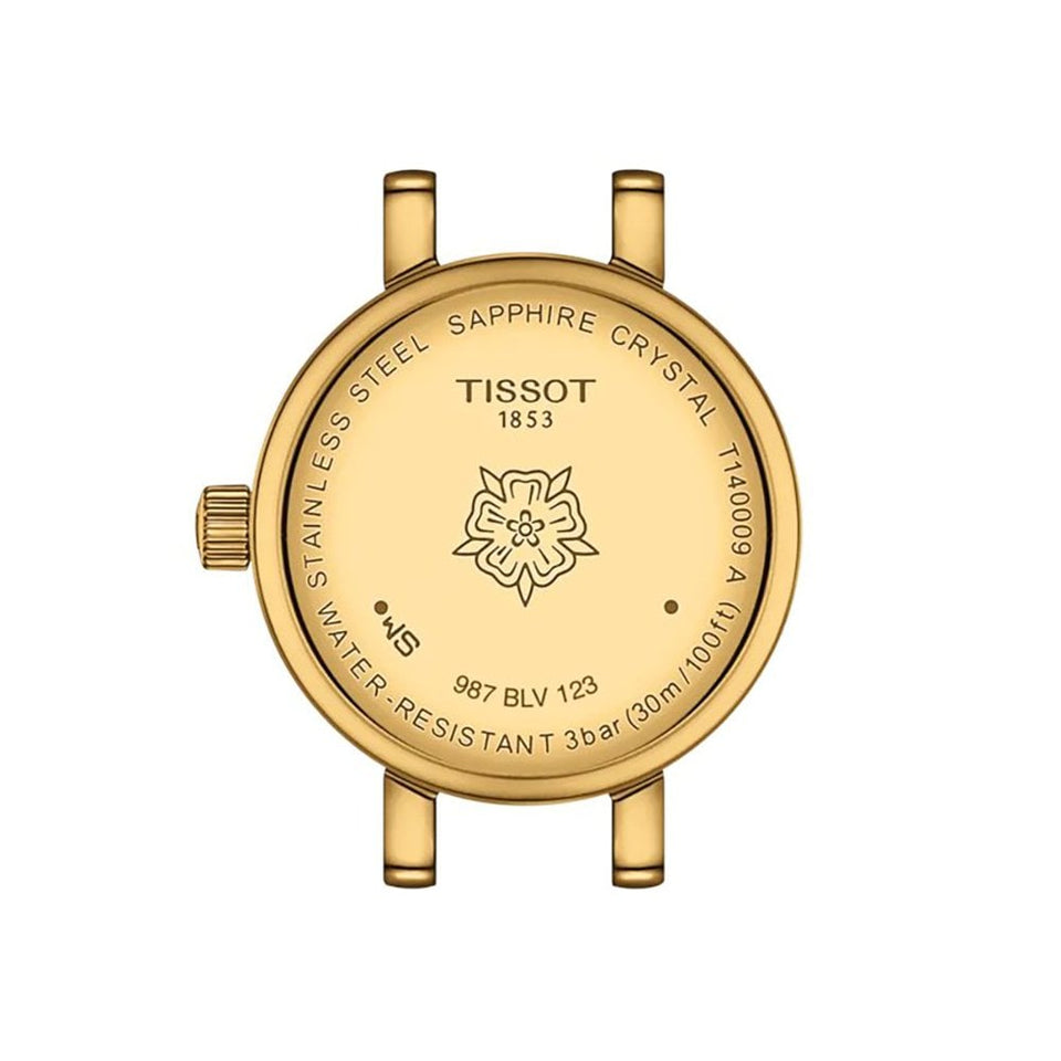 Tissot Ladies Lovely Burgundy & Gold Watch