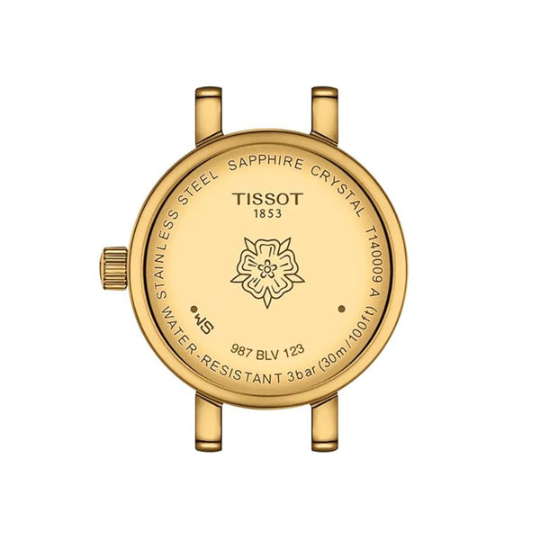 Tissot Ladies Lovely Round Navy Blue & Gold Watch