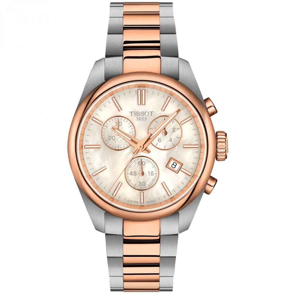 Tissot Ladies PR 100 Rose Gold 36mm Watch