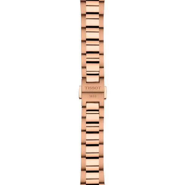 Tissot Ladies PR 100 Rose Tone Brown Dial 34mm Watch