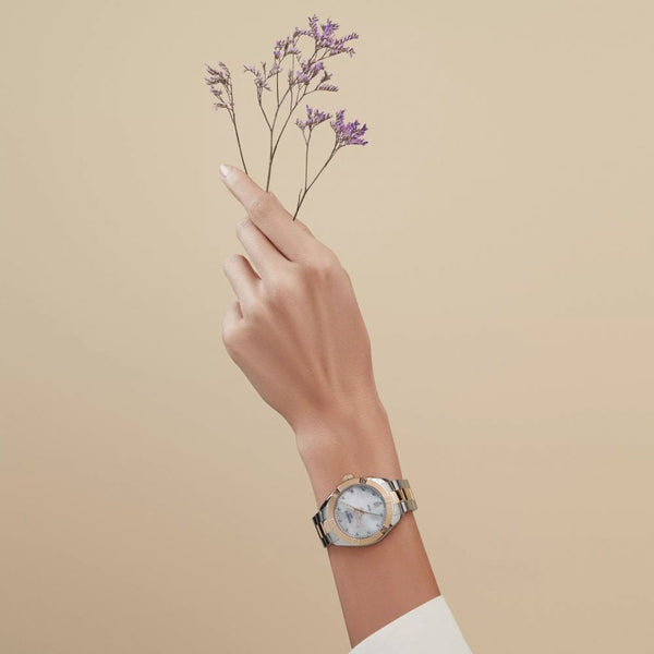 Tissot Ladies PR 100 Sport Chic Diamond Quartz Watch
