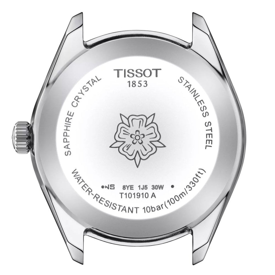 Tissot Ladies PR 100 Sport Chic Diamond Quartz Watch