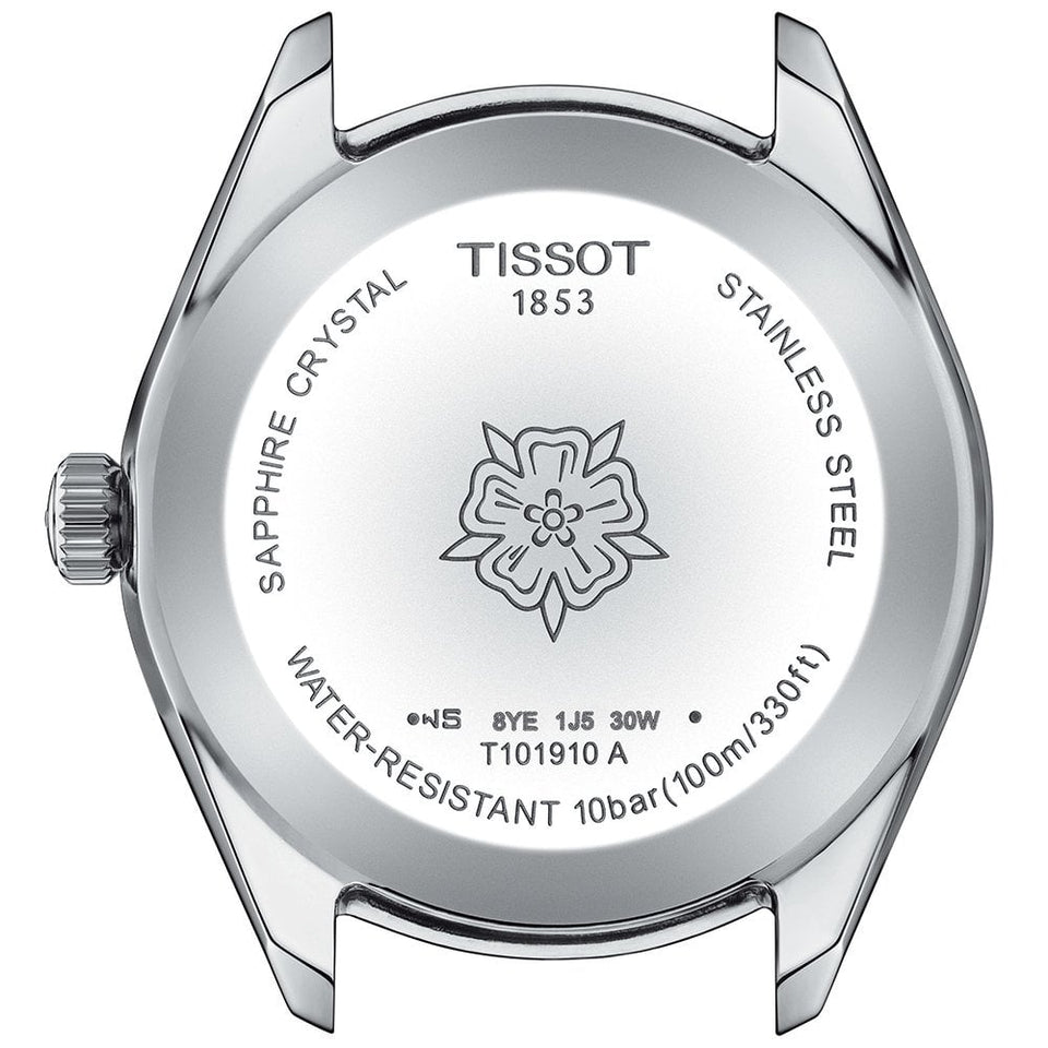 Tissot Ladies PR 100 Sport Chic Quartz Watch | Blue Dial
