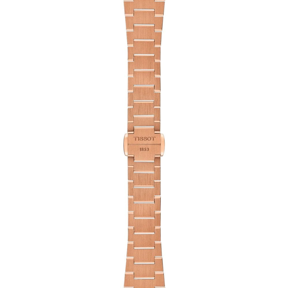 Tissot Ladies PRX 25mm Diamond Rose Gold PVD Quartz Watch