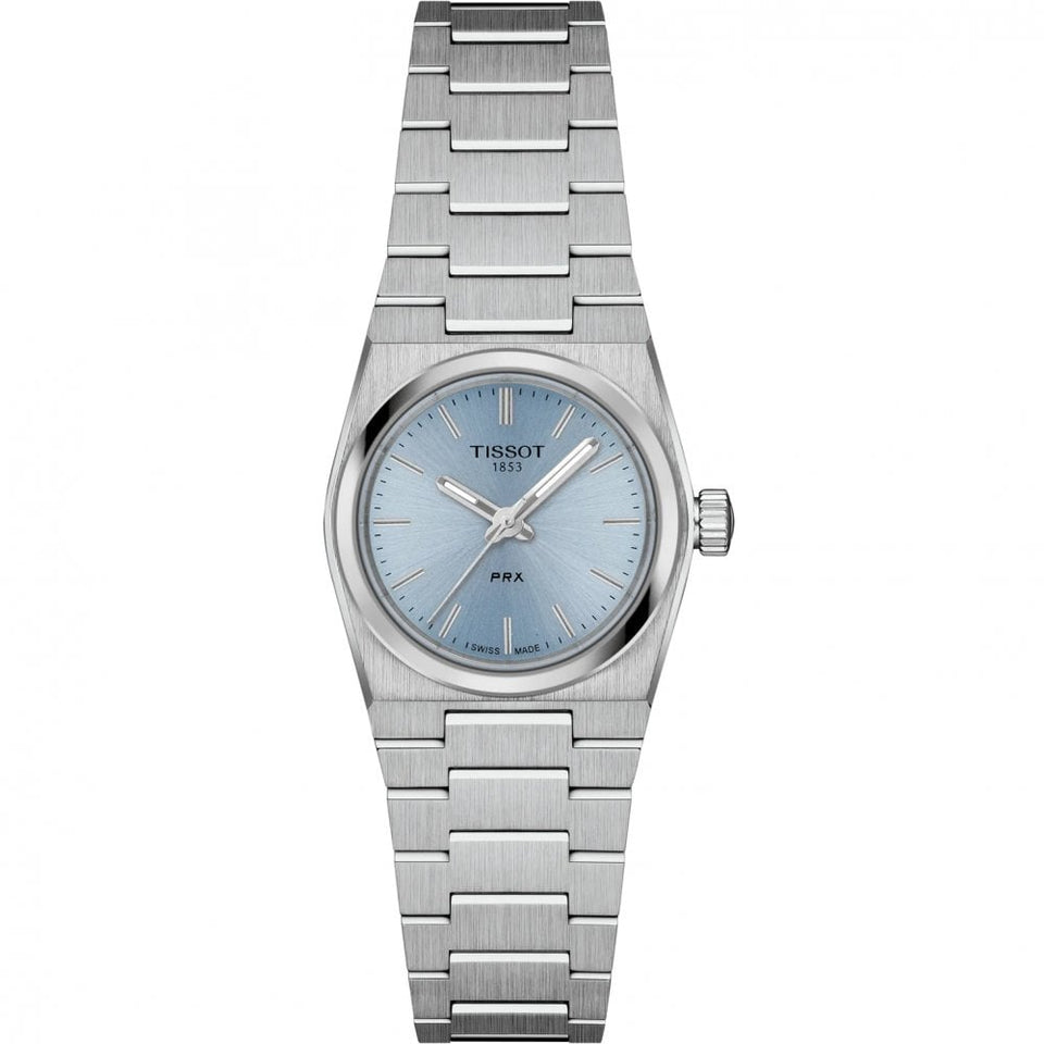 Tissot Ladies PRX 25mm Ice Blue Dial Quartz Watch