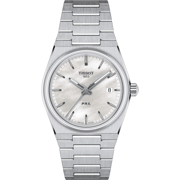 Tissot Ladies PRX 35mm Quartz Mother Of Pearl Dial Watch