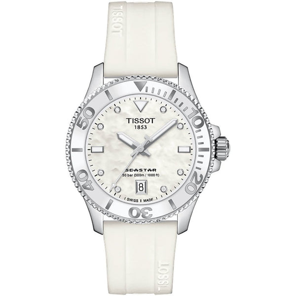 Tissot Ladies Seastar 1000 36mm Diamond Diver's Watch
