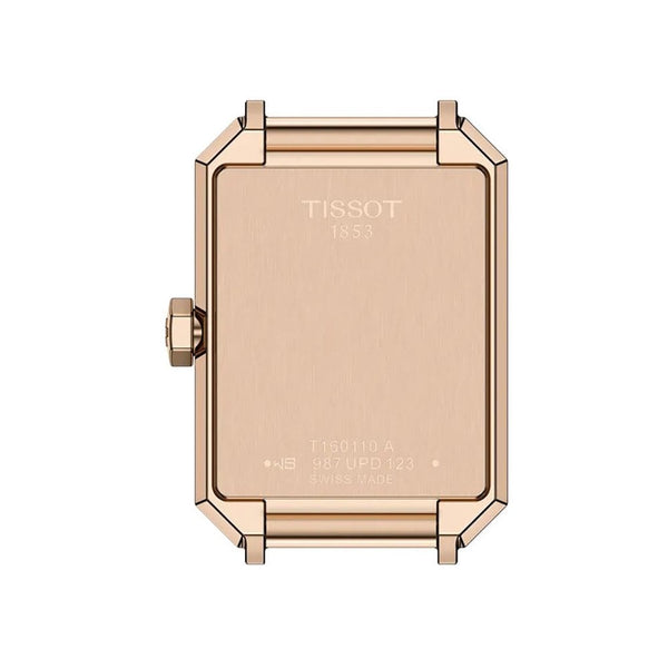 Tissot Ladies SRV 30mm Rose Gold Case Leather Strap Watch