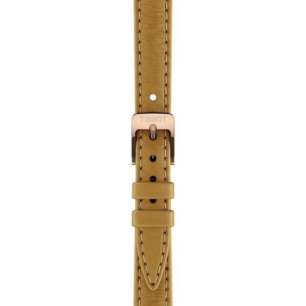 Tissot Ladies SRV 30mm Rose Gold Case Leather Strap Watch