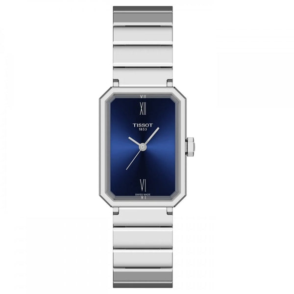 Tissot Ladies SRV Stainless Steel Blue Dial Watch