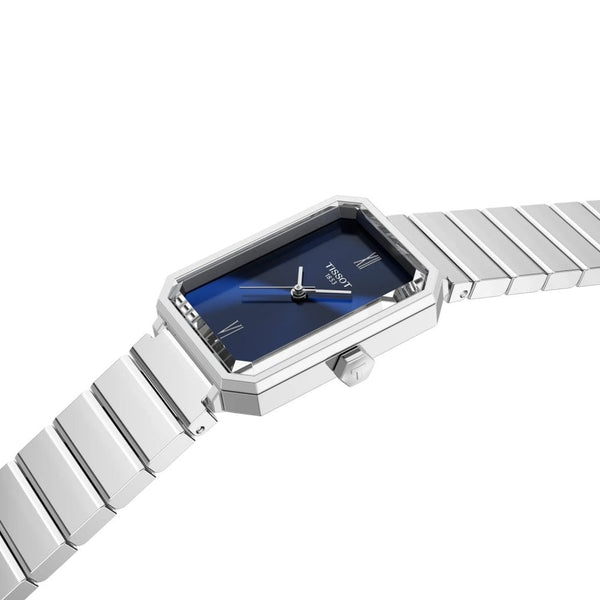 Tissot Ladies SRV Stainless Steel Blue Dial Watch