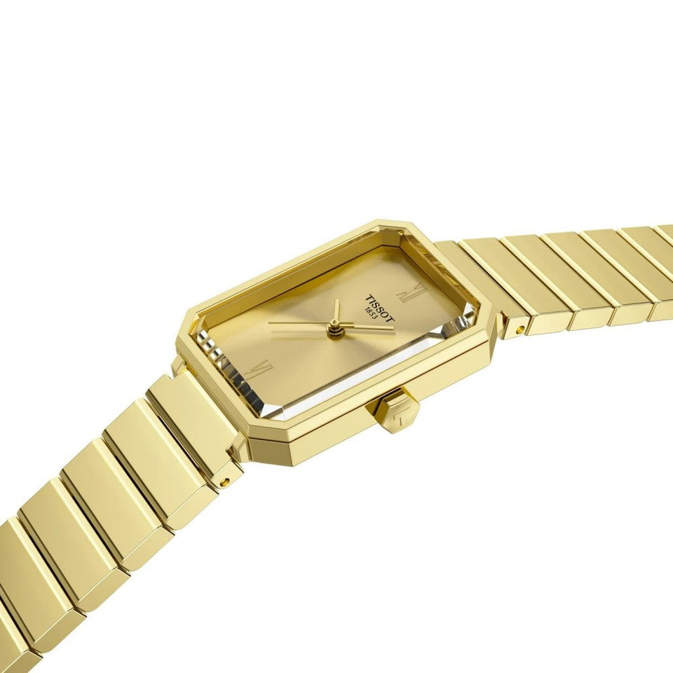 Tissot Ladies SRV Yellow Gold PVD 30mm Watch