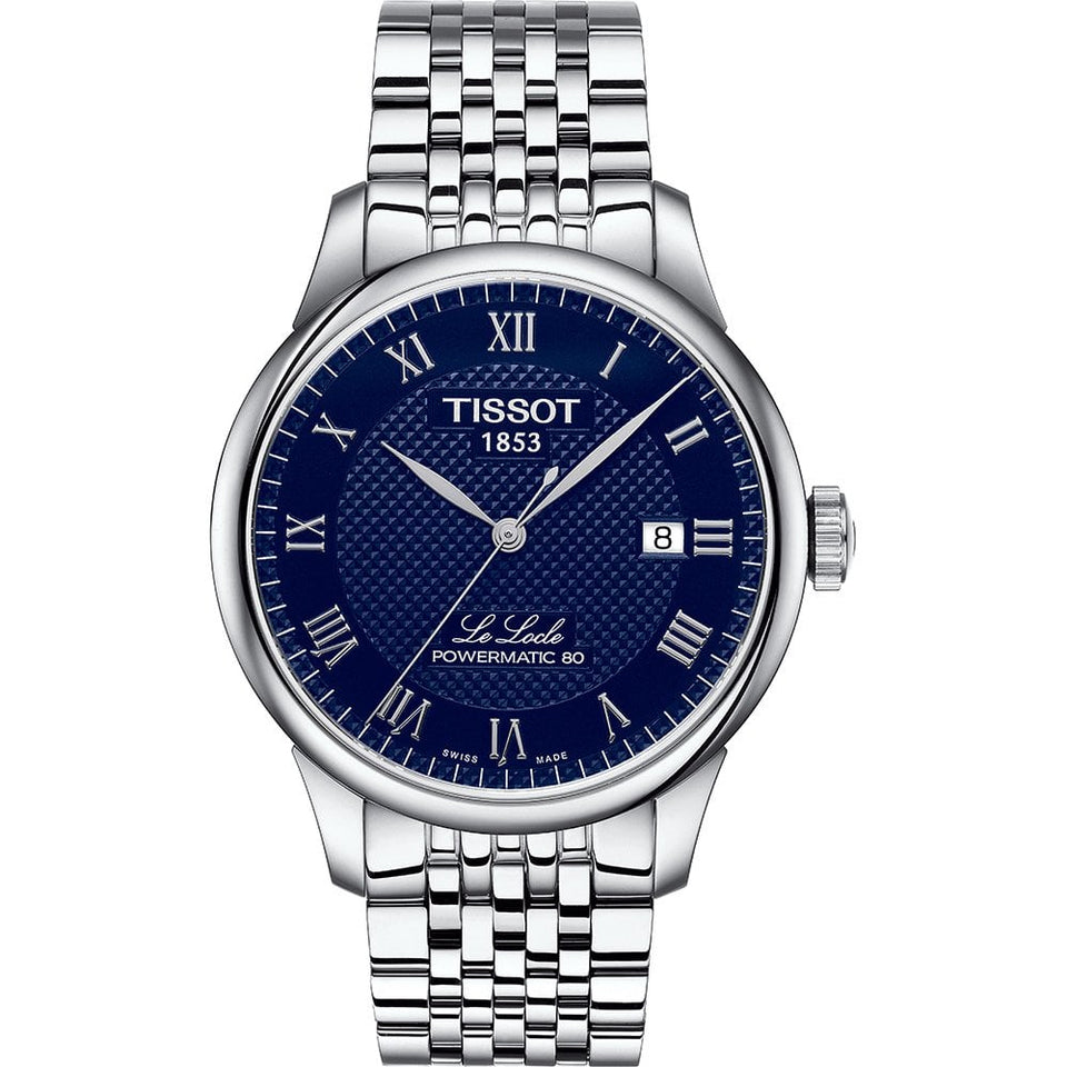 Tissot Le Locle Powermatic 80 Gent's Watch | Navy Blue
