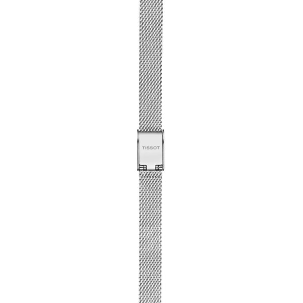 Tissot Lovely Square 20mm Mesh Bracelet Watch | Blue Dial
