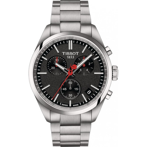 Tissot Men's 40mm PR 100 LA VUELTA Chronograph Black Dial Watch
