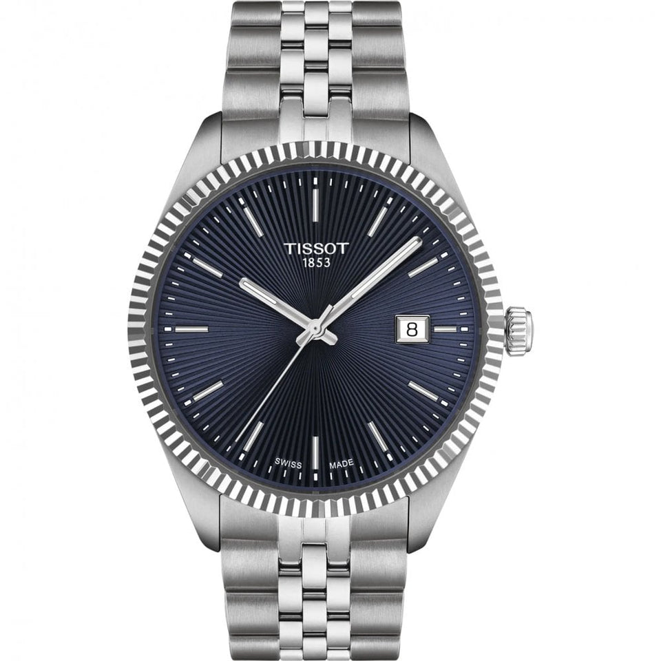 Tissot Men's Ballade 40mm Blue Dial Watch