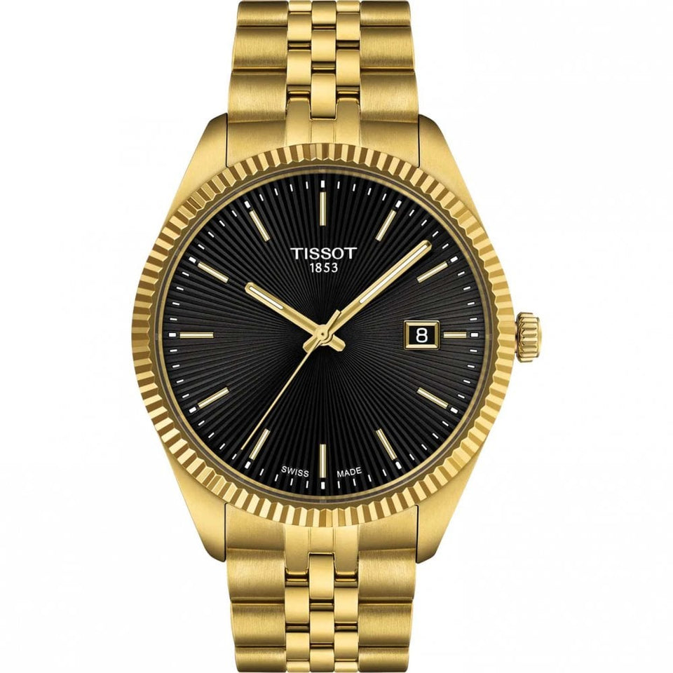 Tissot Men's Ballade 40mm Gold PVD Quartz Watch