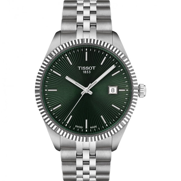 Tissot Men's Ballade 40mm Green Dial Watch
