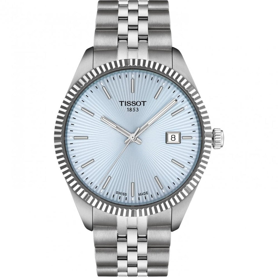 Tissot Men's Ballade 40mm Ice Blue Quartz Watch