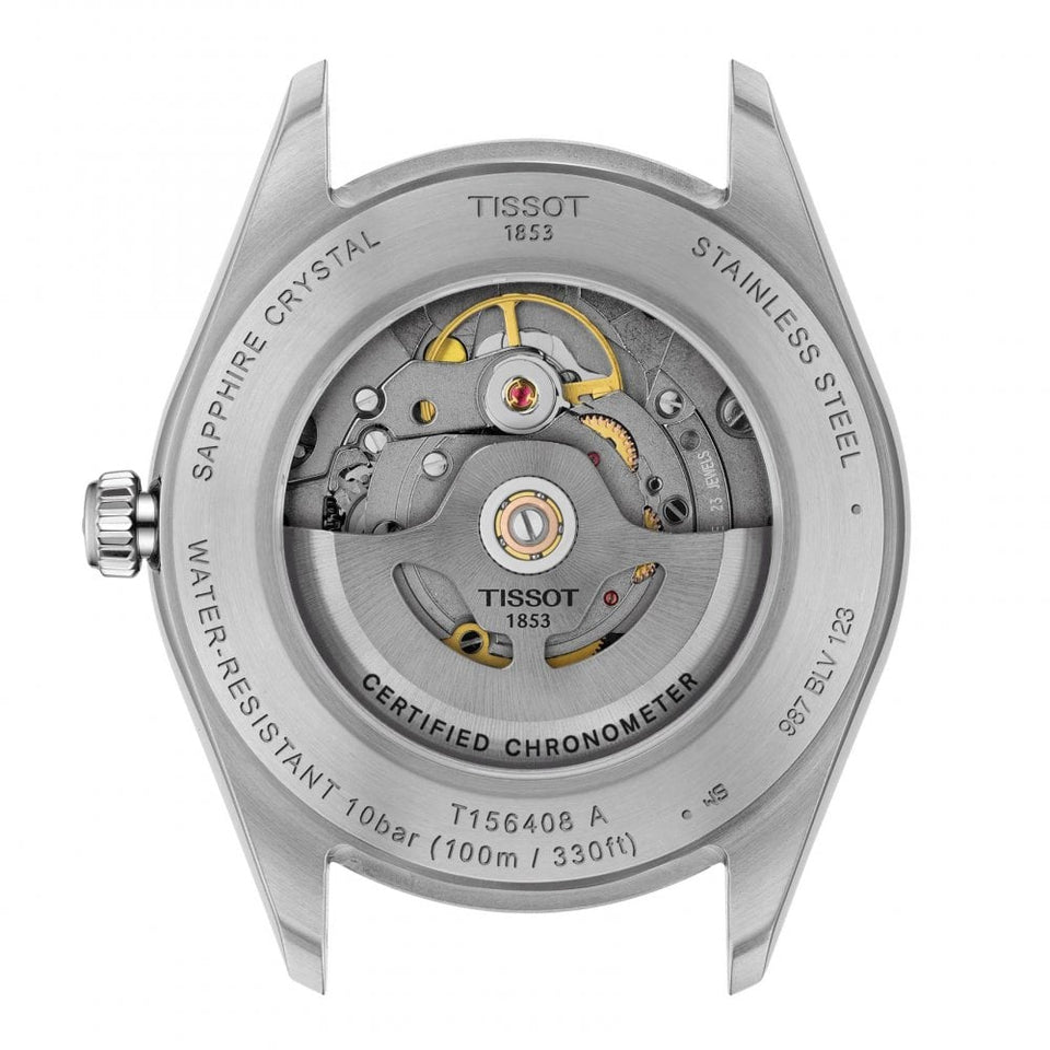 Tissot Men's Ballade Blue Dial Powermatic 80 COSC Watch