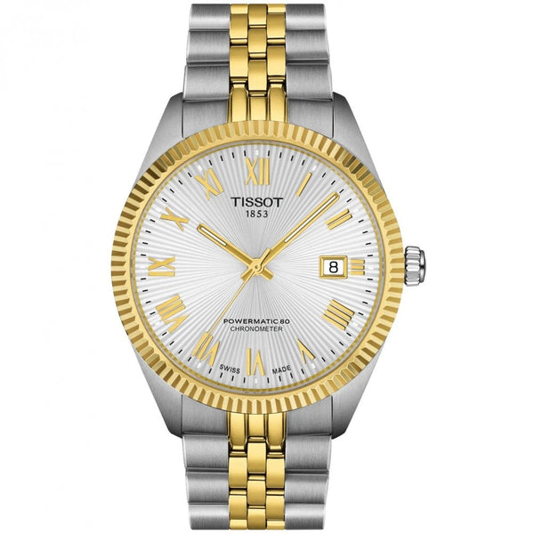 Tissot Men's Ballade Two Tone Powermatic 80 COSC Watch