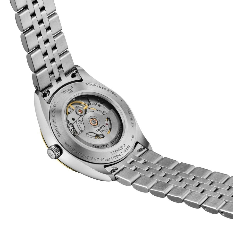 Tissot Men's Ballade Two Tone Powermatic 80 COSC Watch