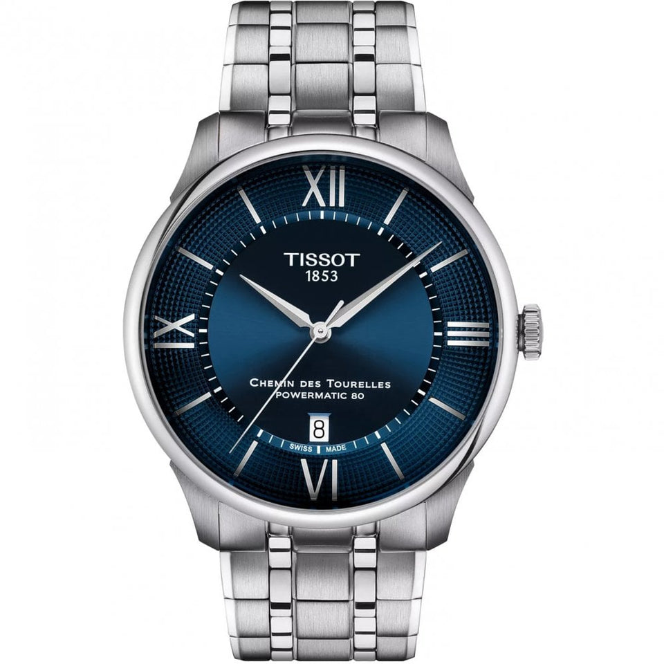 Tissot Men's Chemin Des Tourelles 42mm Powermatic 80 Watch