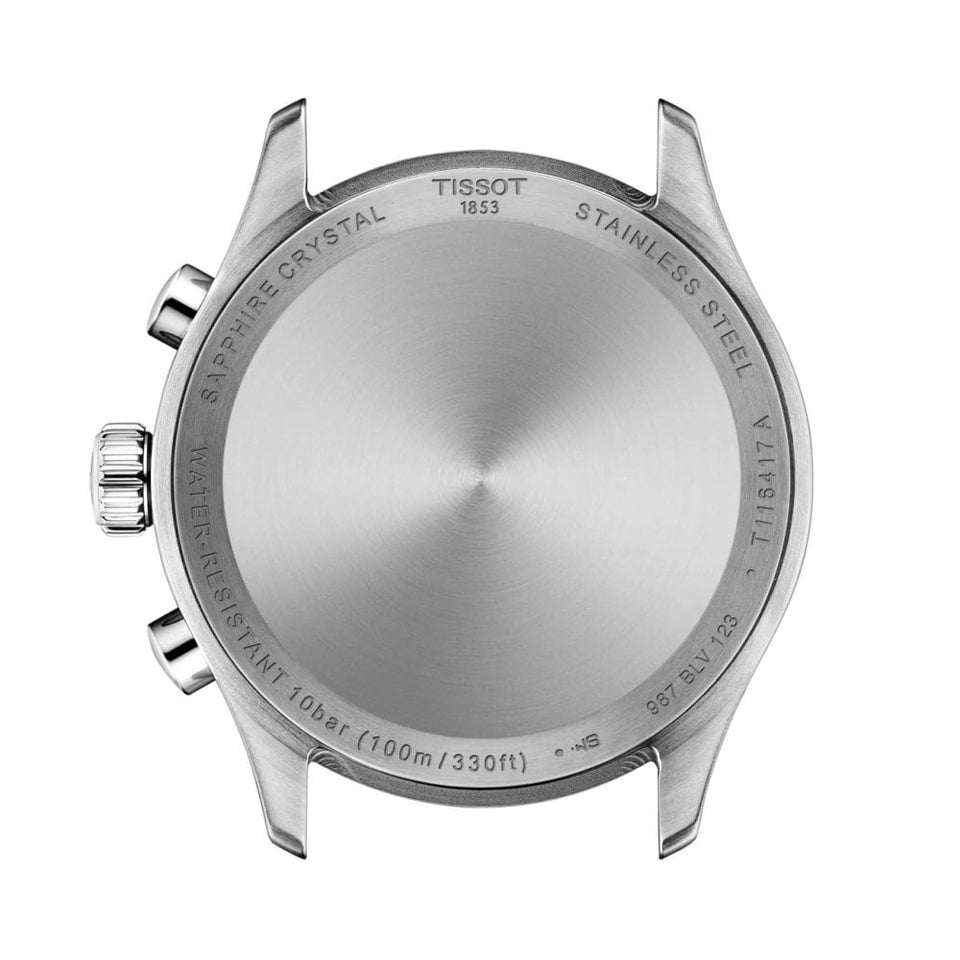 Tissot Men's Chrono L 42mm Brown Strap Watch
