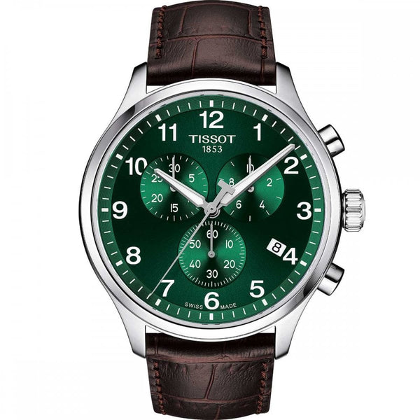 Tissot Men's CHRONO XL Vintage Green 45mm Watch