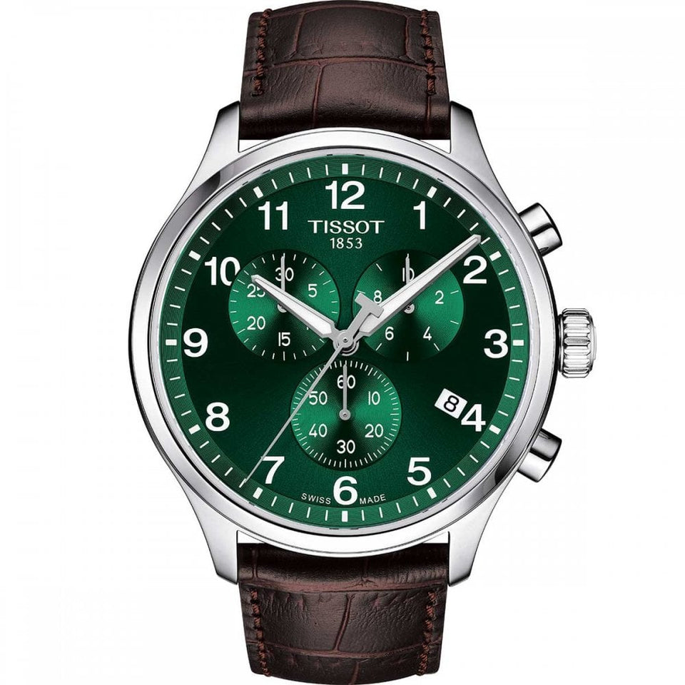 Tissot Men's CHRONO XL Vintage Green 45mm Watch