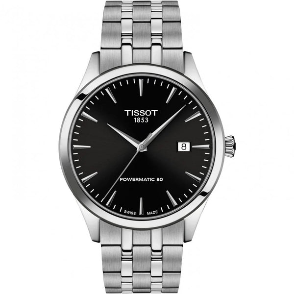 Tissot Men's Classic Dream 40mm Black Dial Powermatic 80 Watch