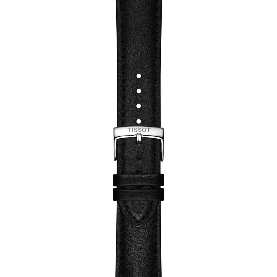 Tissot Men's Classic Dream 40mm Blue Dial Black Strap Watch