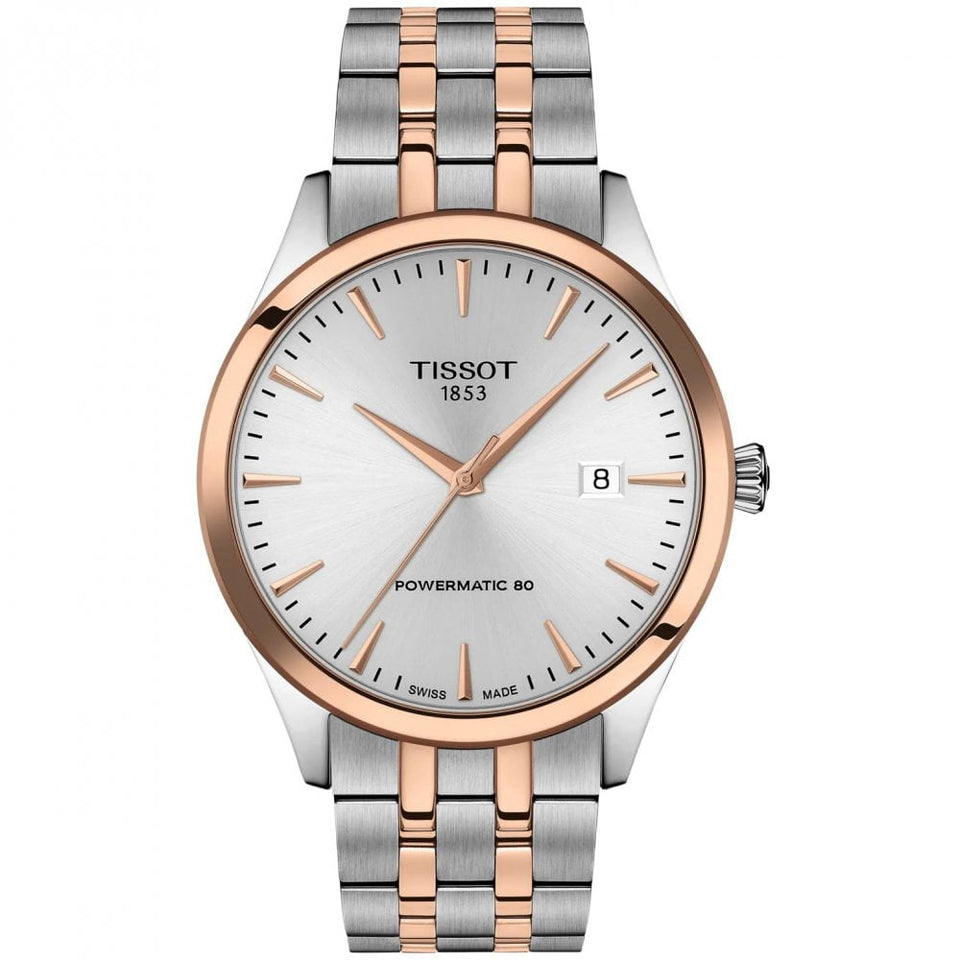 Tissot Men's Classic Dream 40mm Rose Detail Powermatic 80 Watch