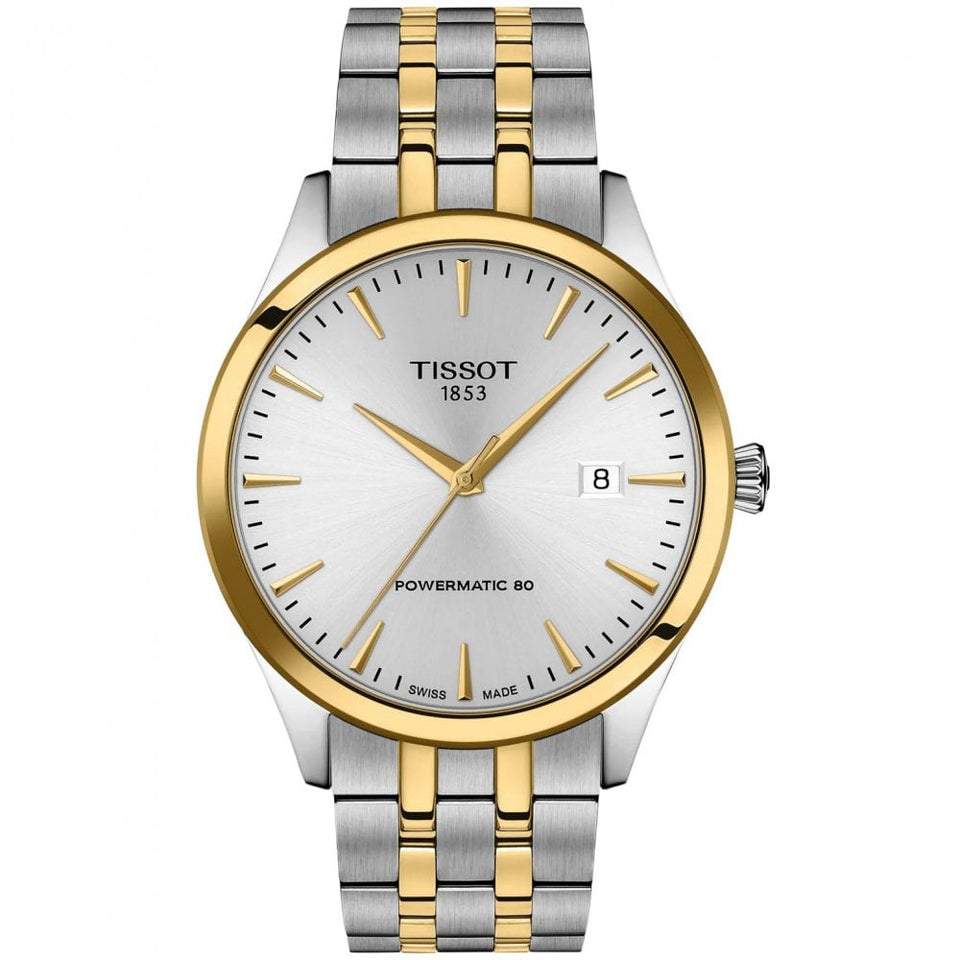 Tissot Men's Classic Dream 40mm Two Tone Powermatic 80 Watch