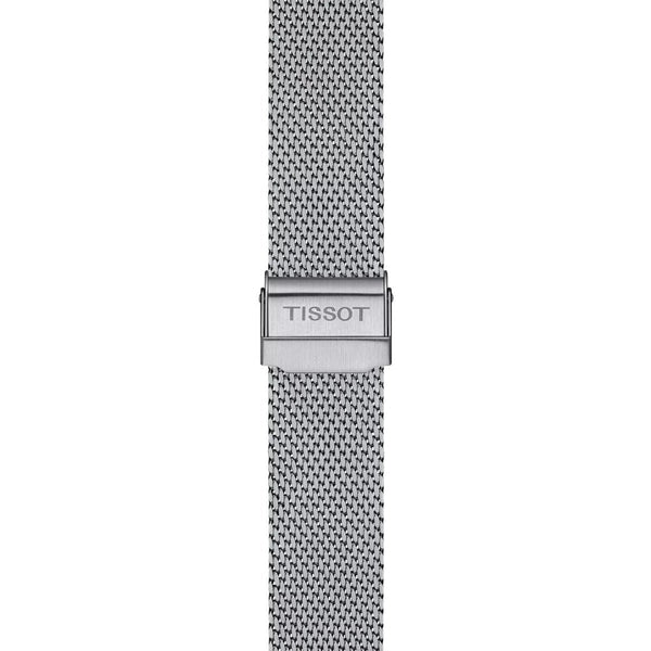 Tissot Men's Everytime Turquoise Dial 40mm Mesh Watch