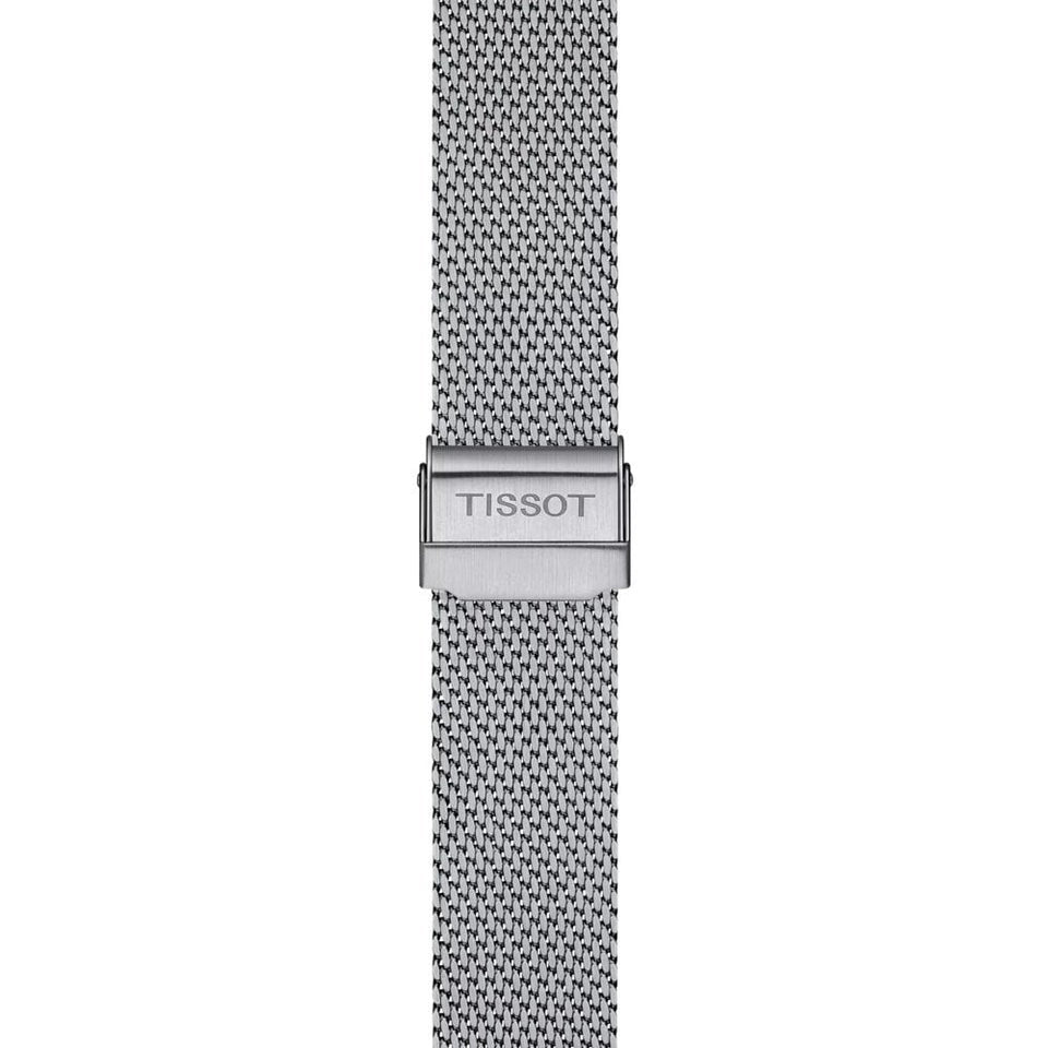 Tissot Men's Everytime Turquoise Dial 40mm Mesh Watch