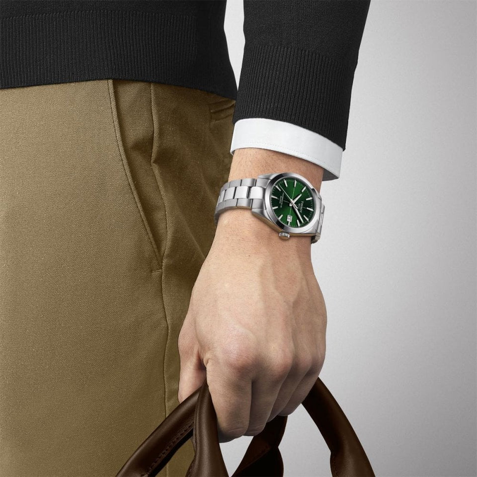 Tissot Men's Gentleman Powermatic 80 Bracelet Watch